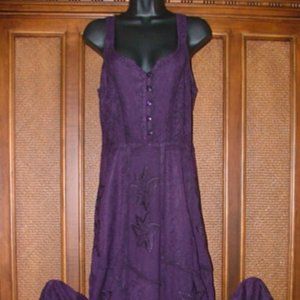 NWT Twilly Sundress Hippie Vibe Purple